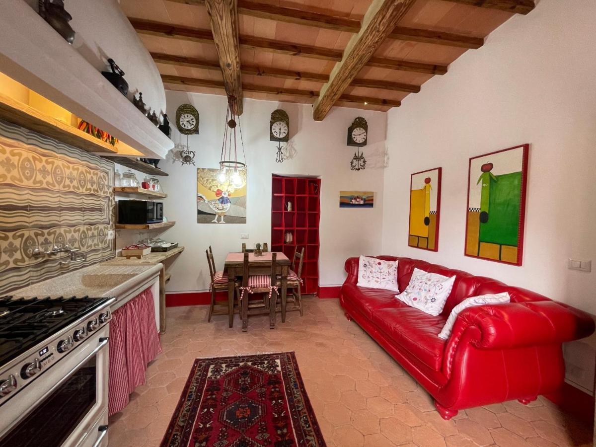 Casa Beccofino Apartman Pienza Kültér fotó